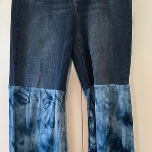 Custom flare Tie-Dye Judy Blue Jeans